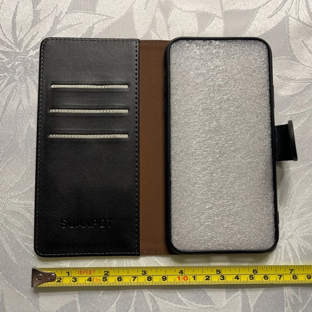 Suanpot Style Wallet Case Black